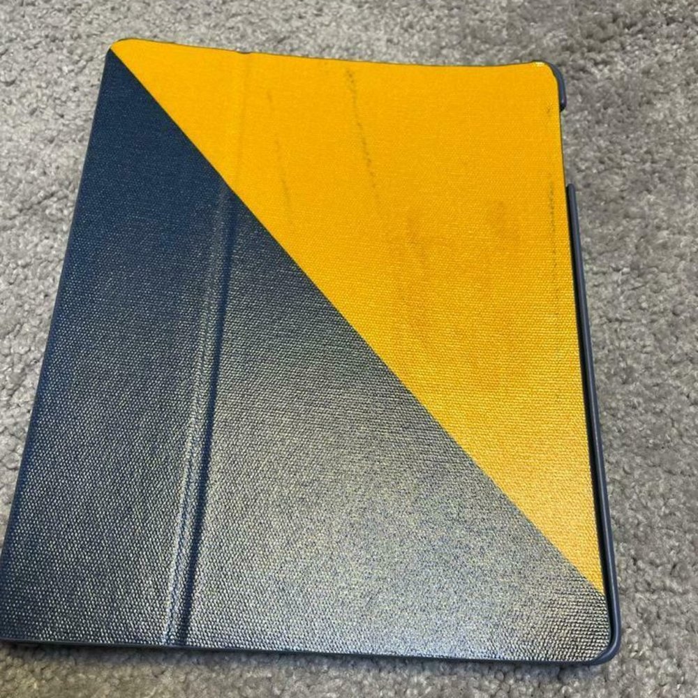 Fossil Authentic Fossil Long Live Vintage TABLET Cover BLUE / YELLOW MLG0200700